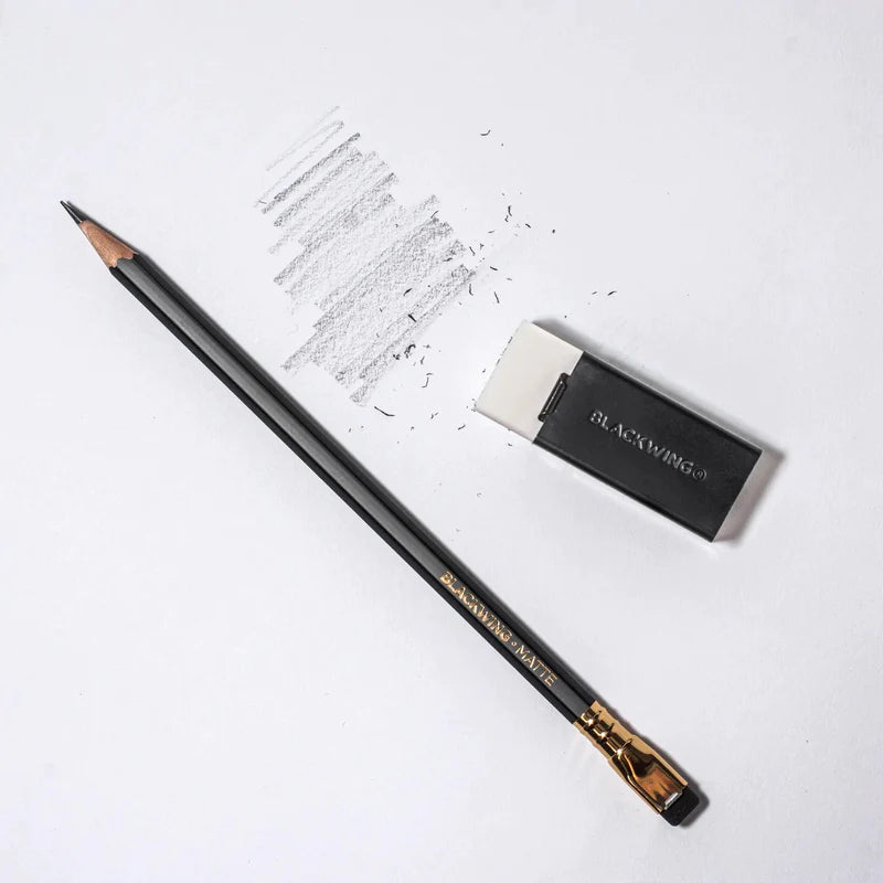 Premium Blackwing Soft Handheld Eraser with Holder - Perfect for Artists, Students & Office Use - Sketching, Drawing & Writing Correction Tool