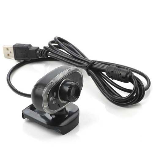 A881 USB 360° Rotating Webcam with Microphone - 12MP HD Web Camera with Blue Light Filter for PC, Laptop - Perfect for Video Conferencing, Online Classes & Streaming