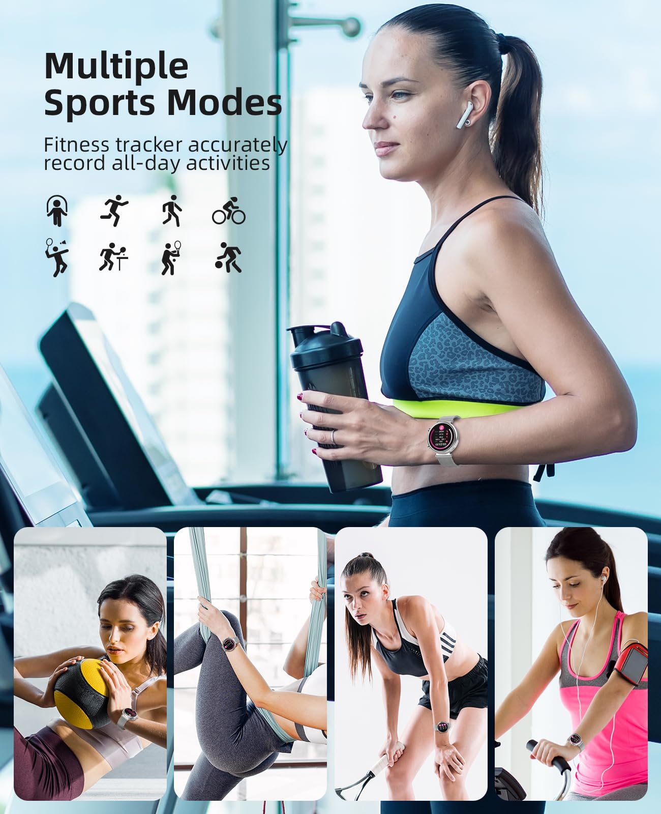 Smart Watches for Women with Call Function, 1.27