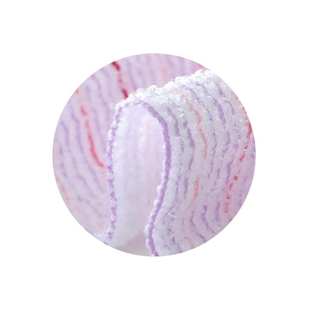 Exfoliating Washcloth for Body Scrub - 2 Pack Polyester Fiber Shower Towel & Back Scrubber - Gentle Exfoliation for Smooth Skin - Perfect for Bath, Shower & Spa Days
