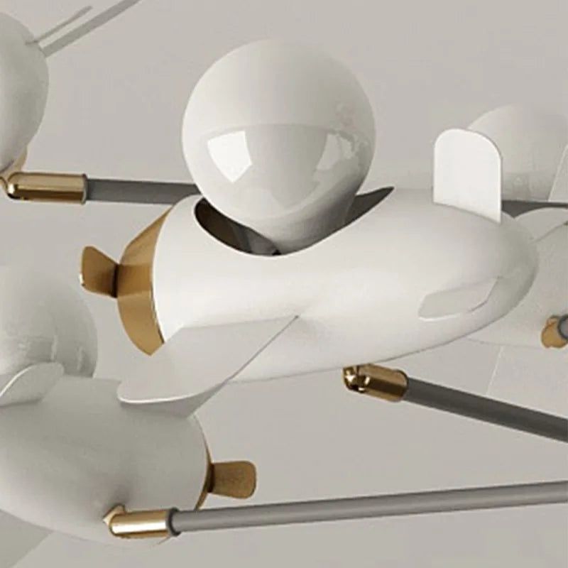 **Kids Airplane Ceiling Light - LED Night Light for Children's Bedroom & Nursery - Perfect for Themed Rooms & Sleep Aid**