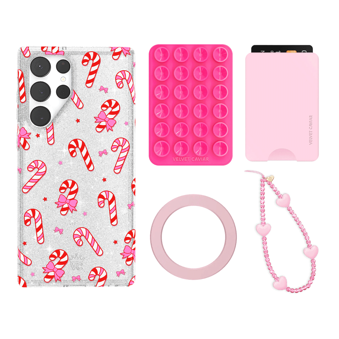 Peppermint Princess Galaxy Bundle Set - Stylish Women's Wallet with Cosmic Design | Perfect for Everyday Use, Gift Giving & Space-Themed Fashion Accessories