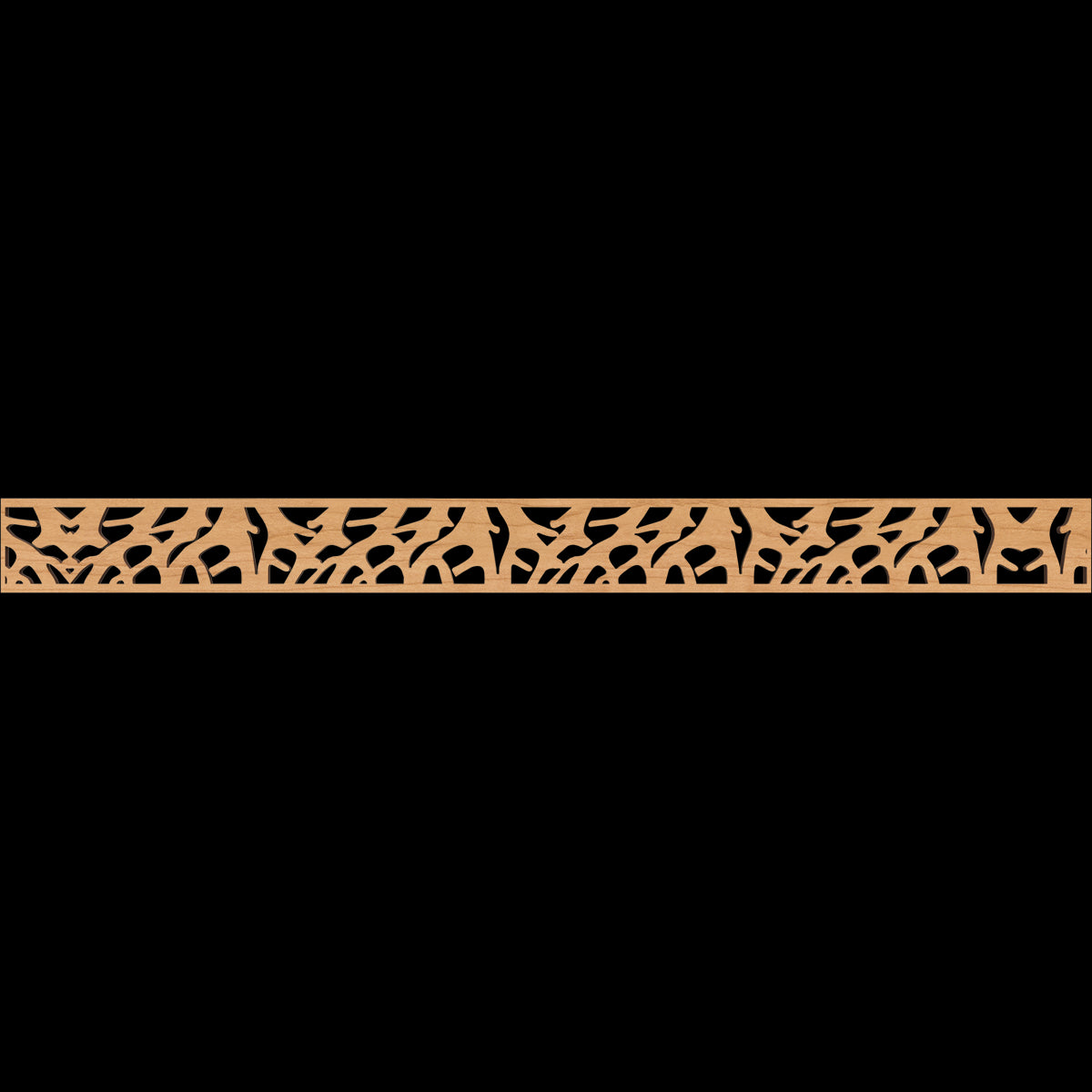 Handcrafted Manton Fretwork Moulding - Premium Wooden Decorative Trim for Home & Furniture | Perfect for DIY Projects, Wall Accents, and Cabinet Embellishments