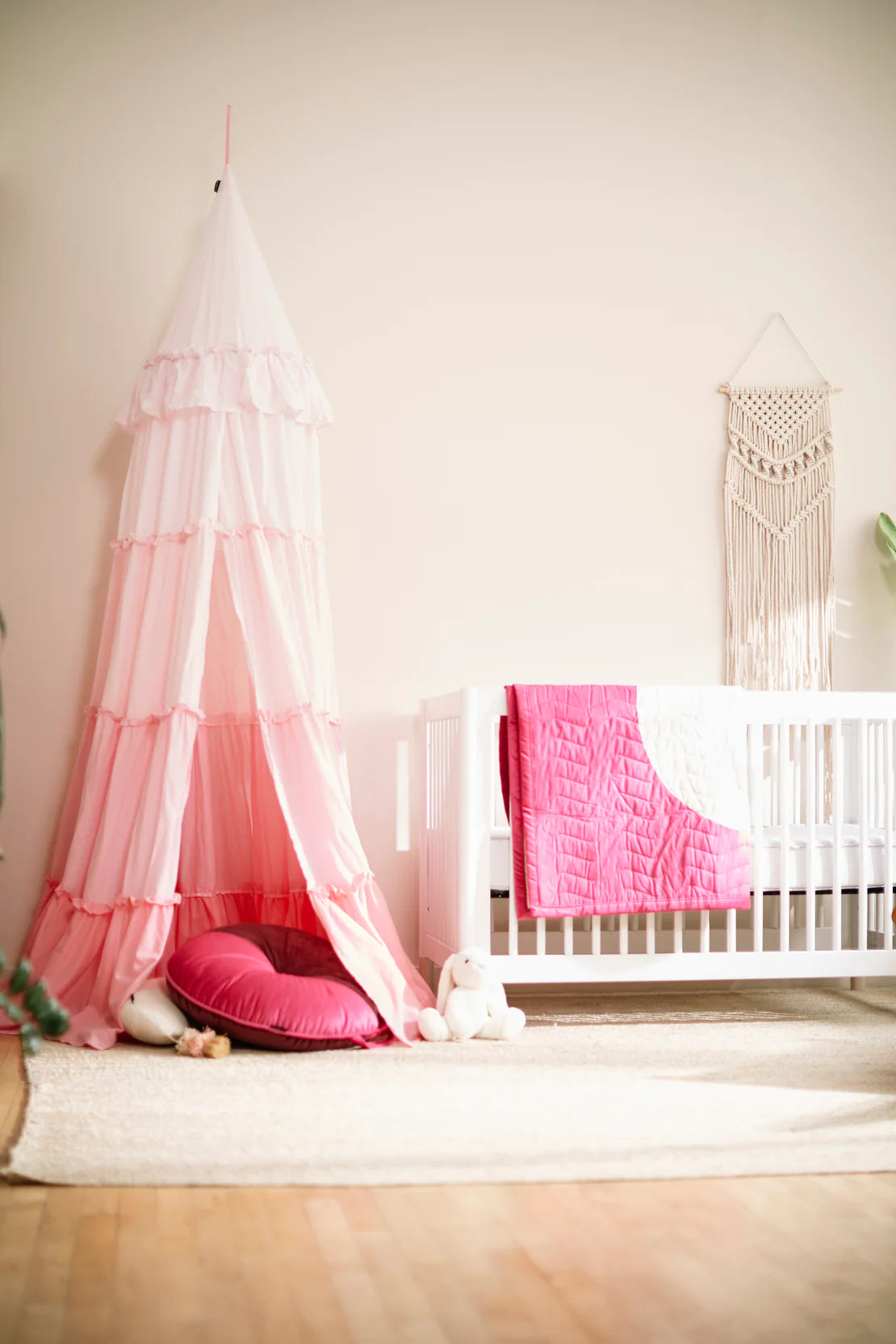 DockATot Ombre Play Canopy - Premium Baby Lounger & Play Space for Newborns & Toddlers | Perfect for Nursery, Playroom, or Travel | Soft & Breathable Fabric for Safe & Cozy Napping