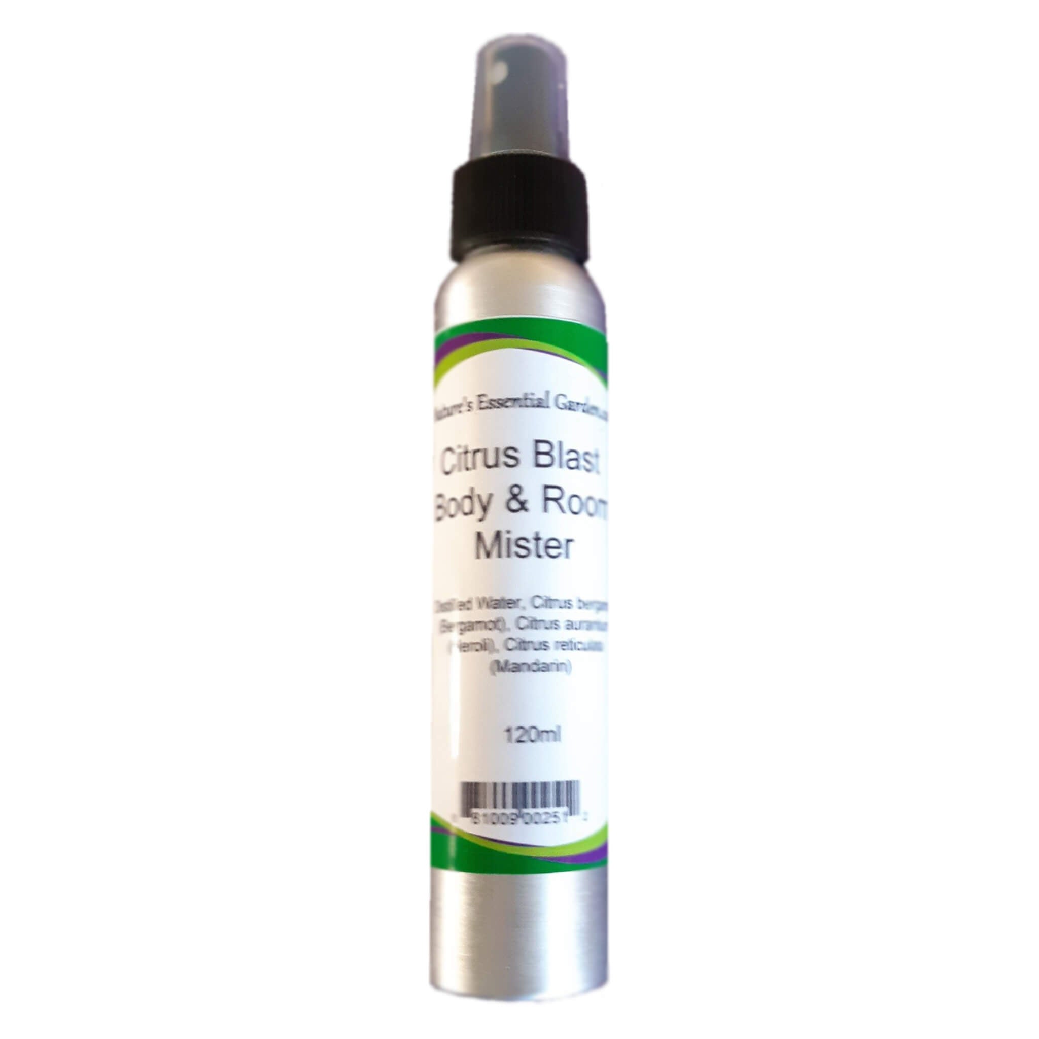 Refreshing Citrus Blast Body & Room Spray - Natural Air Freshener for Home, Office, Gym & Car | Long-Lasting Fragrance