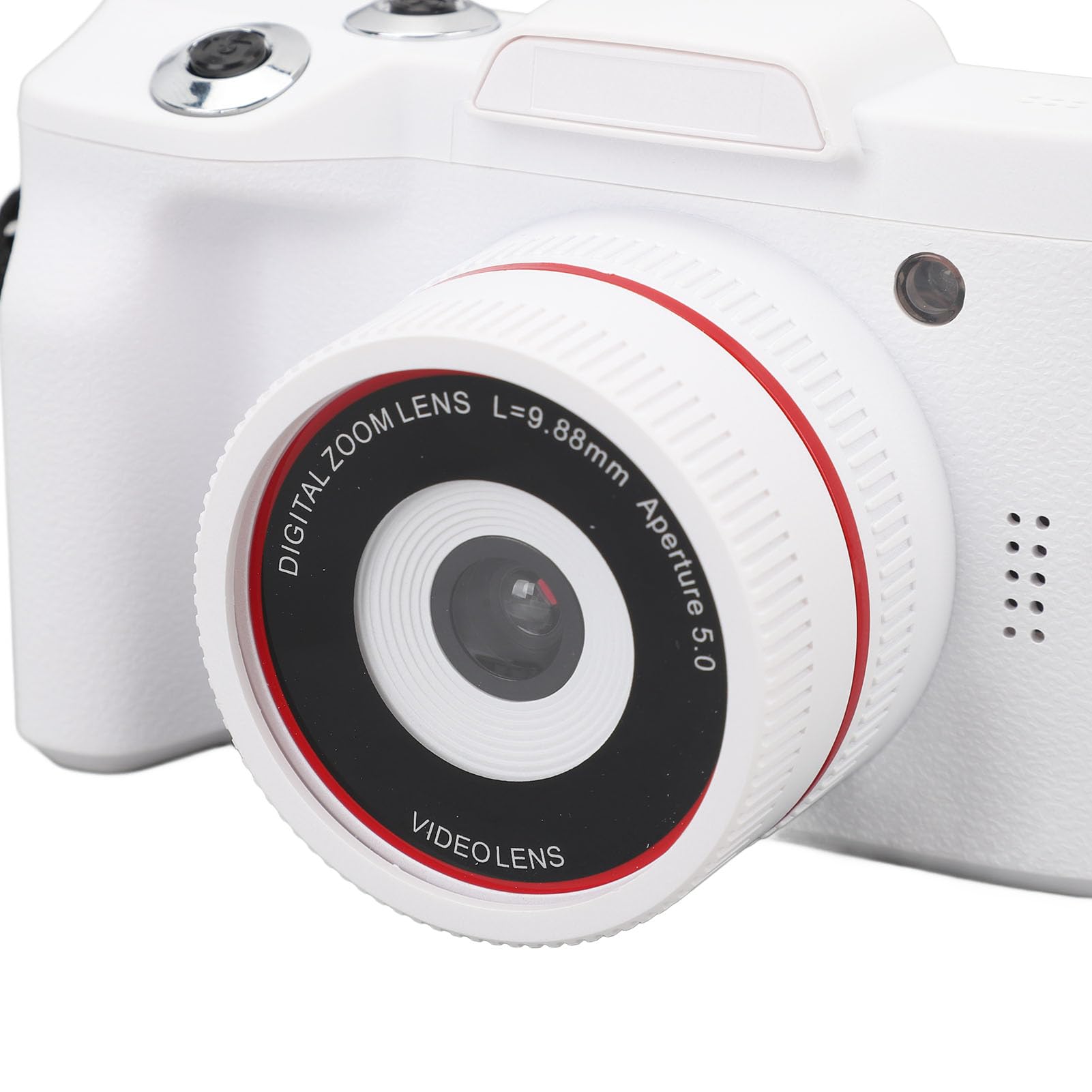 ASHATA 1080P 16MP Digital Camera for Photography & Vlogging - 2.4 Inch LCD Flip Screen, 16X Zoom | Compact Camera for Travel, YouTube Videos & Family Moments
