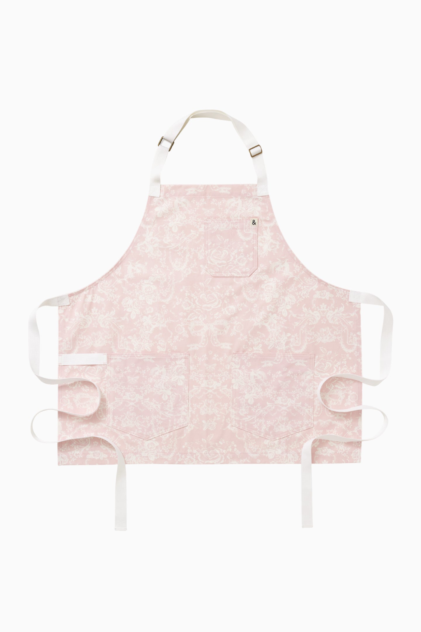 LoveShackFancy X Hedley & Bennett Perennial Pink Apron - Stylish & Functional Kitchen Apron for Cooking, Baking & Hosting - Perfect Gift for Chefs & Home Cooks