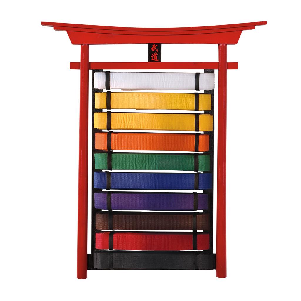 Wall Mountable 10-Tier Belt Display Organizer - Space Saving Belt Rack for Closet, Retail Store & Home Organization - Perfect for Belts, Scarves, Ties & Accessories Storage