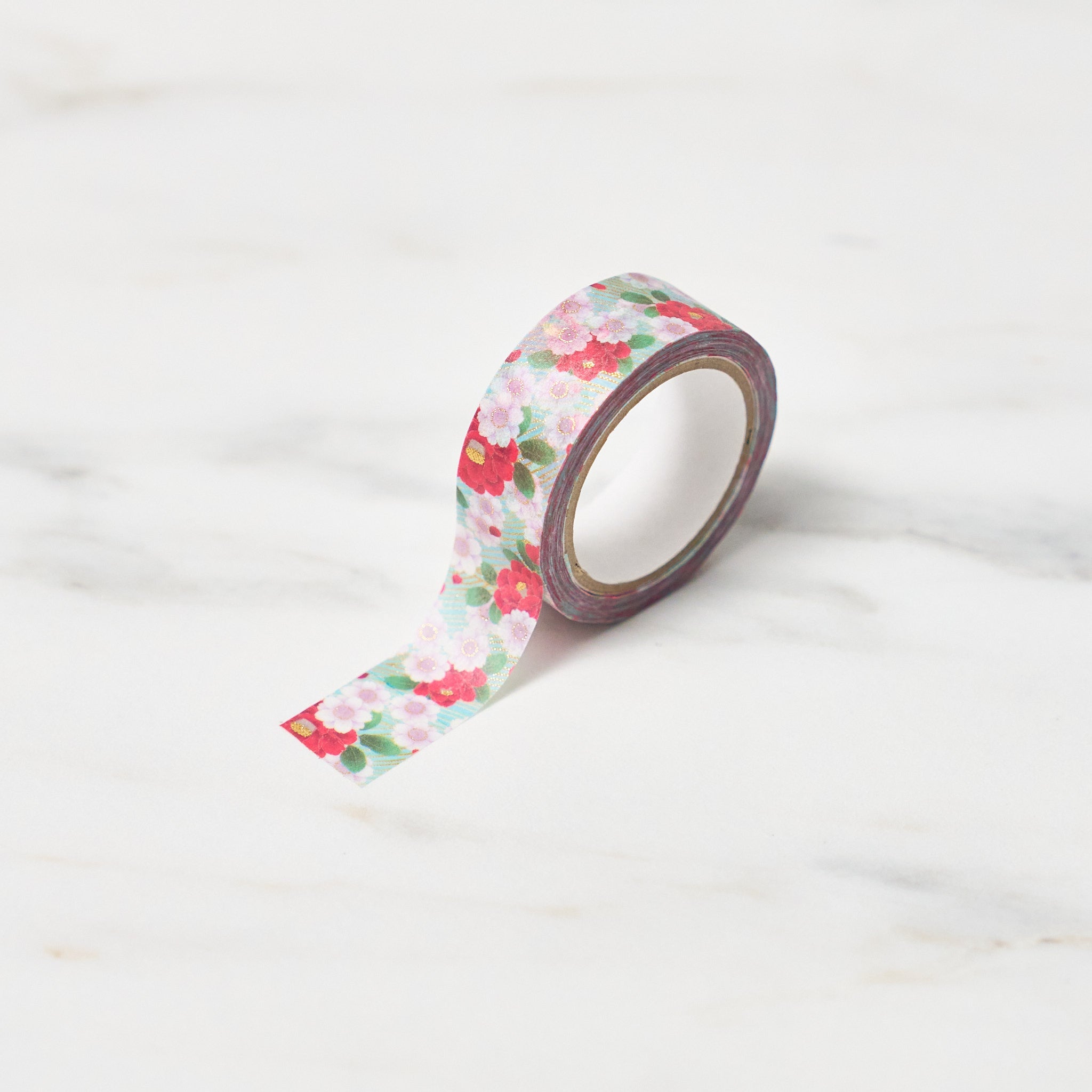 Kimono Beauty Series 2 Foil Masking Tape - Japanese Washi Paper for Scrapbooking, Card Making & DIY Crafts | Perfect for Gift Wrapping, Journaling & Home Decor