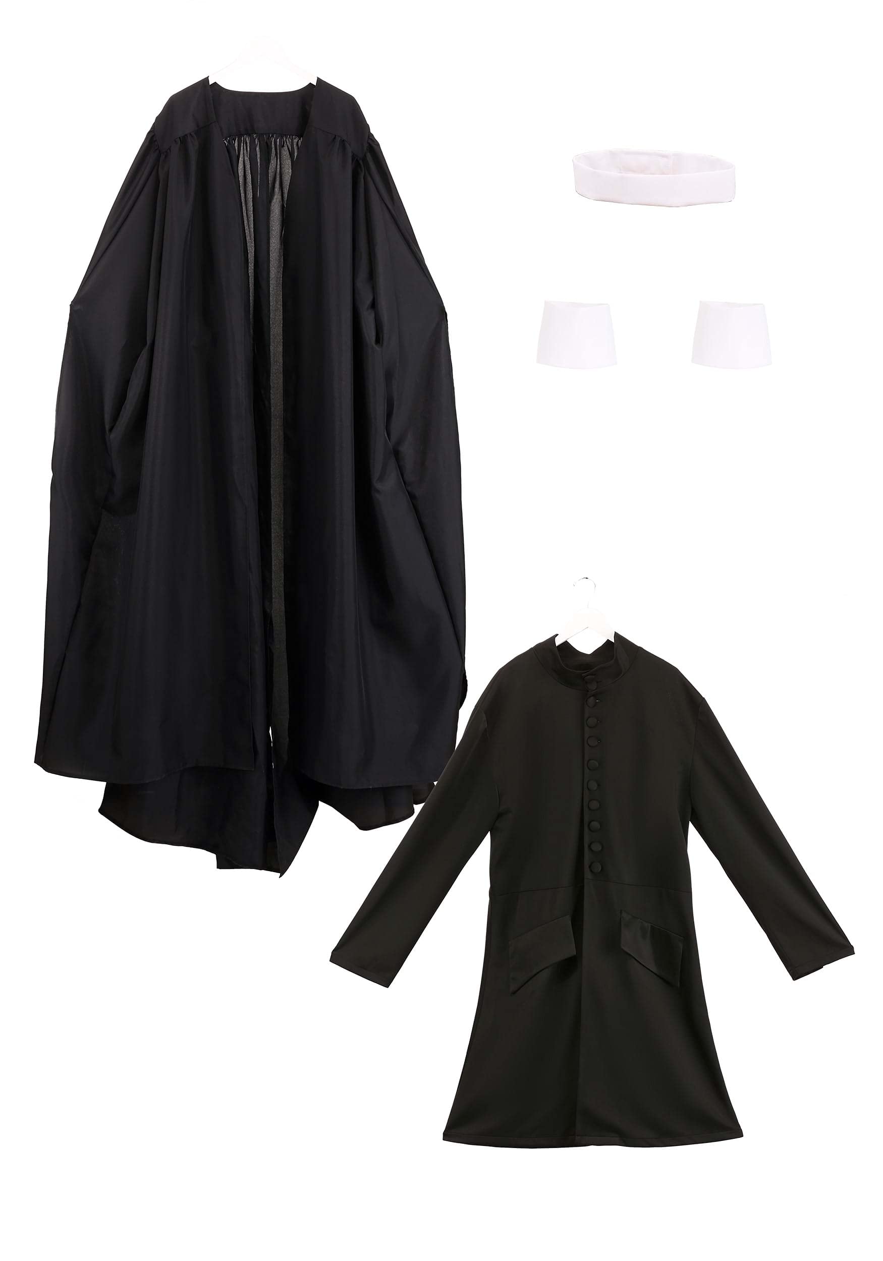 Premium Plus Size Harry Potter Snape Costume for Adults - 2XL | Official Licensed Halloween Cosplay Outfit | Perfect for Halloween Parties, Comic Con & Themed Events