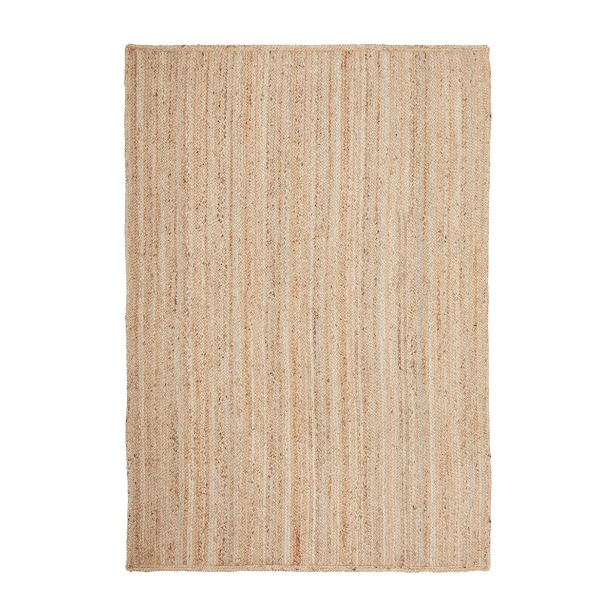 Bondi Rectangle Jute Rug - Natural Fiber Area Rug for Living Room, Bedroom & Home Decor | Eco-Friendly & Durable Floor Mat