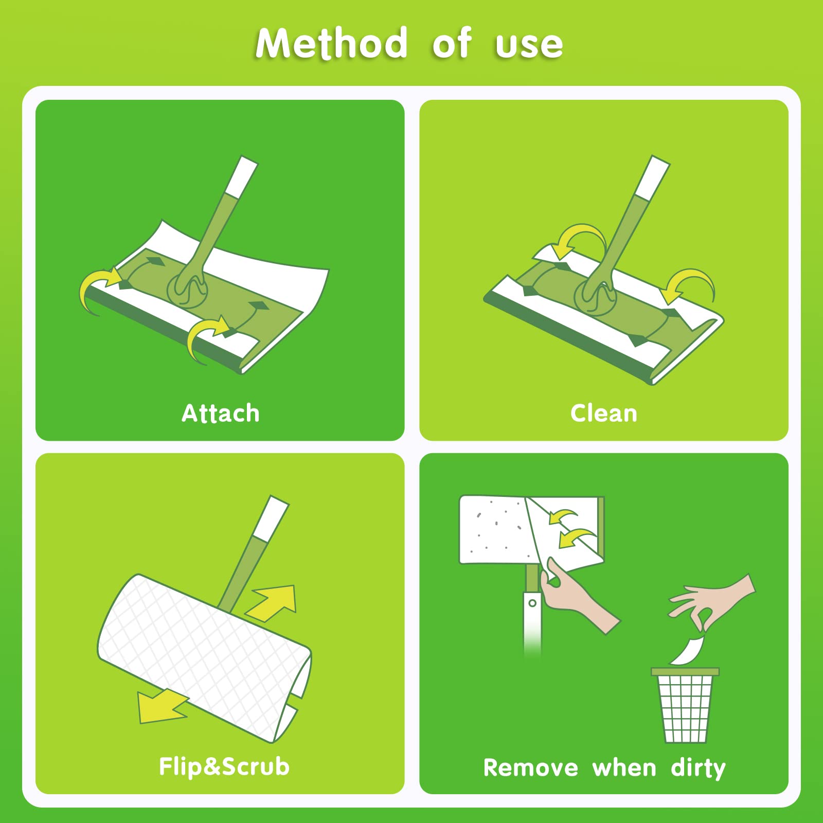 Swiffer Wet Mopping Pad Refills - 30 Count, Compatible with Swiffer Sweeper Wet Pads & Wet Sweeping Cloths | Multi-Surface Cleaning for Floors, Tiles & Hardwood