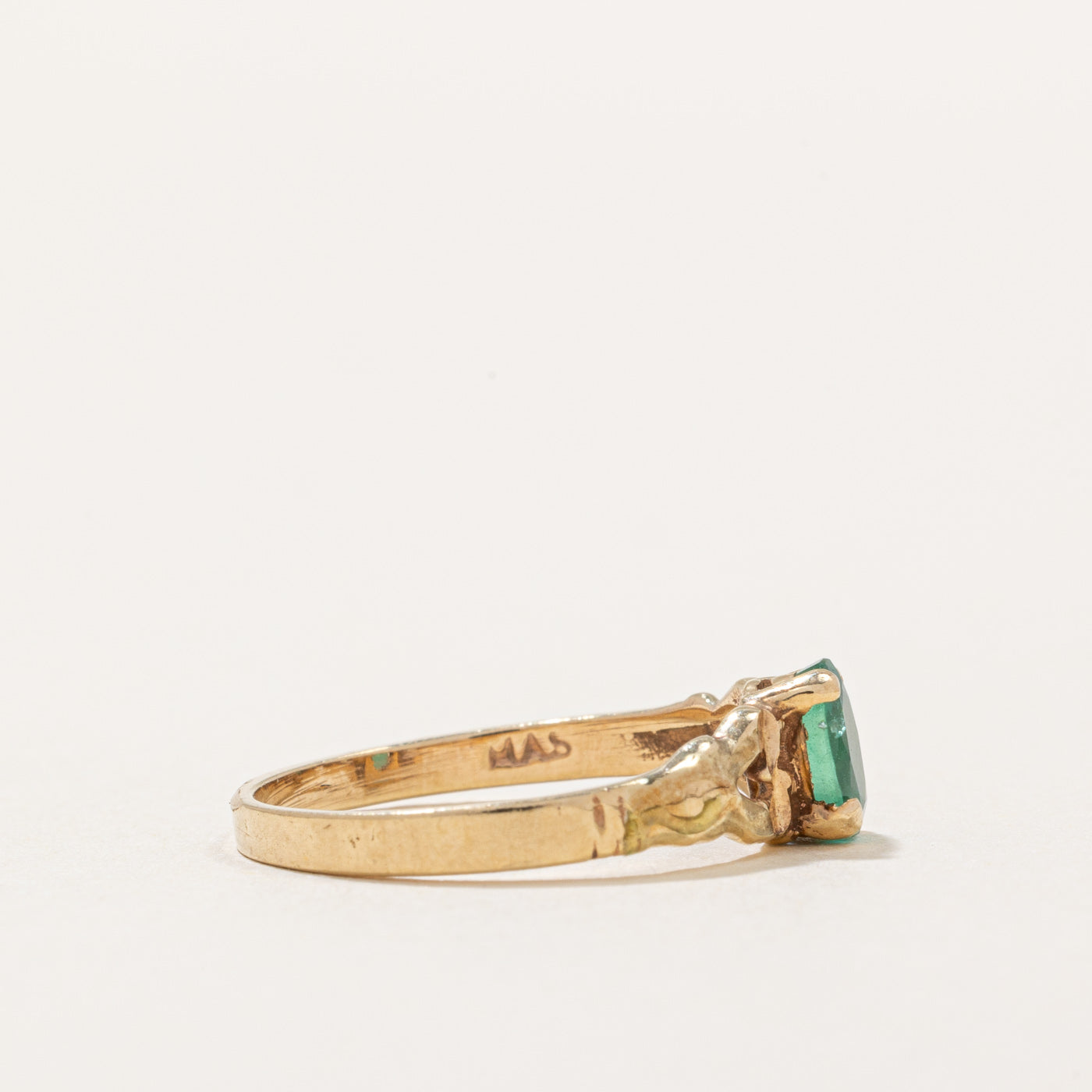 0.30ct Natural Emerald Ring Size 5.5 - Dainty Green Gemstone Jewelry for Women - Perfect for Engagement, Anniversary & Everyday Wear