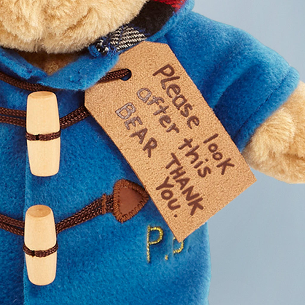 Classic Paddington Bear Plush Toy with Boots - Cute & Soft Stuffed Animal for Kids, Perfect for Gifts, Nursery Decor & Cuddling