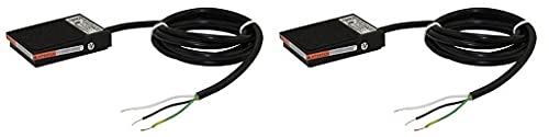 Linemaster T-91-SC36 Treadlite II Foot Switch - Single Pedal Electrical Momentary SPDT Switch with 6ft Cord | NO Guard | Black | Industrial Control & Medical Equipment Use