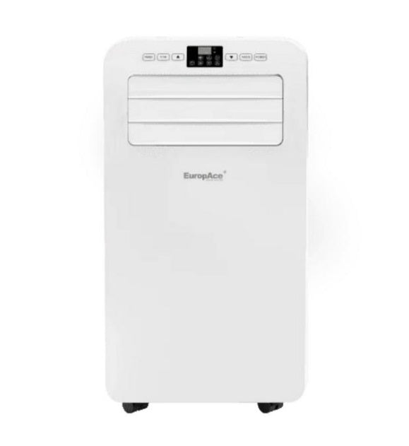 EuropAce EPAC 12Y5 Portable Air Conditioner - 12K BTU Cooling Power for Rooms up to 450 sq ft | Perfect for Bedrooms, Living Rooms & Home Offices | Energy Efficient & Easy to Install