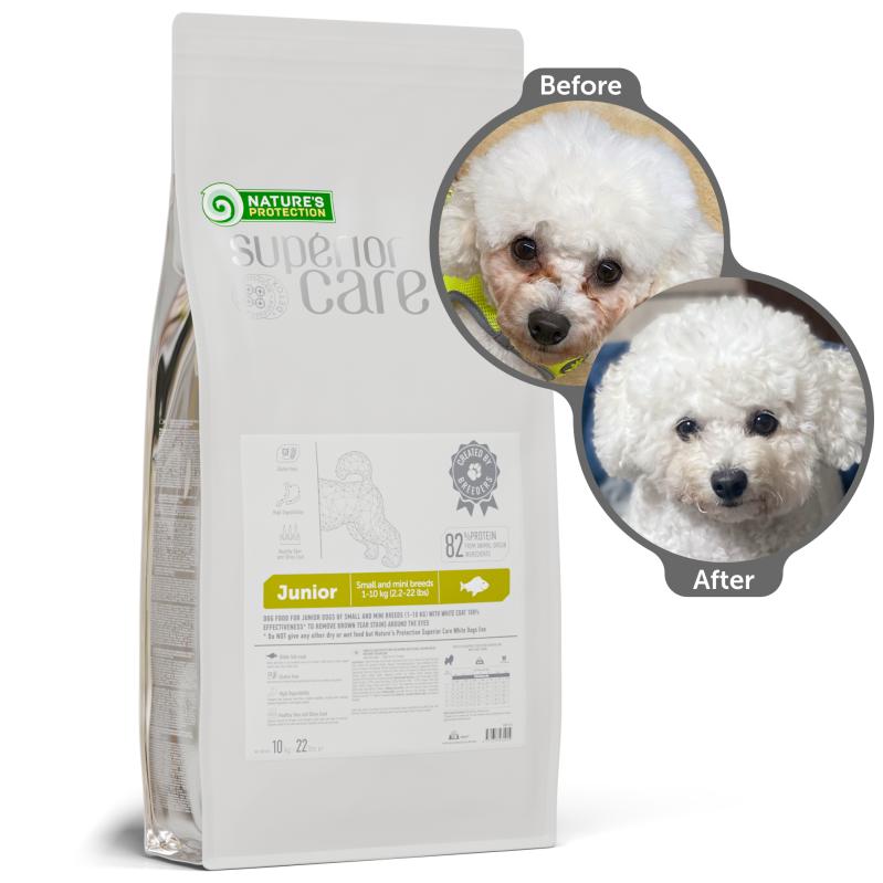 Premium Small Breed Puppy Food with White Fish - High Protein, Grain-Free Dry Dog Food for Toy & Mini Dogs - Perfect for Indoor & Outdoor Feeding