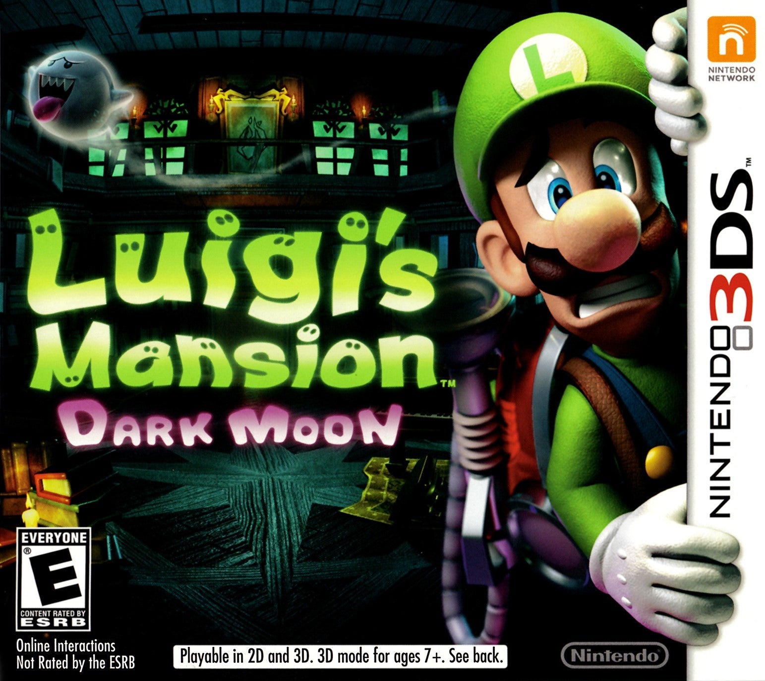 Luigi's Mansion: Dark Moon - Nintendo 3DS Adventure Game | Ghost Hunting Puzzle Solving | Perfect for Family Game Night & Halloween Gaming