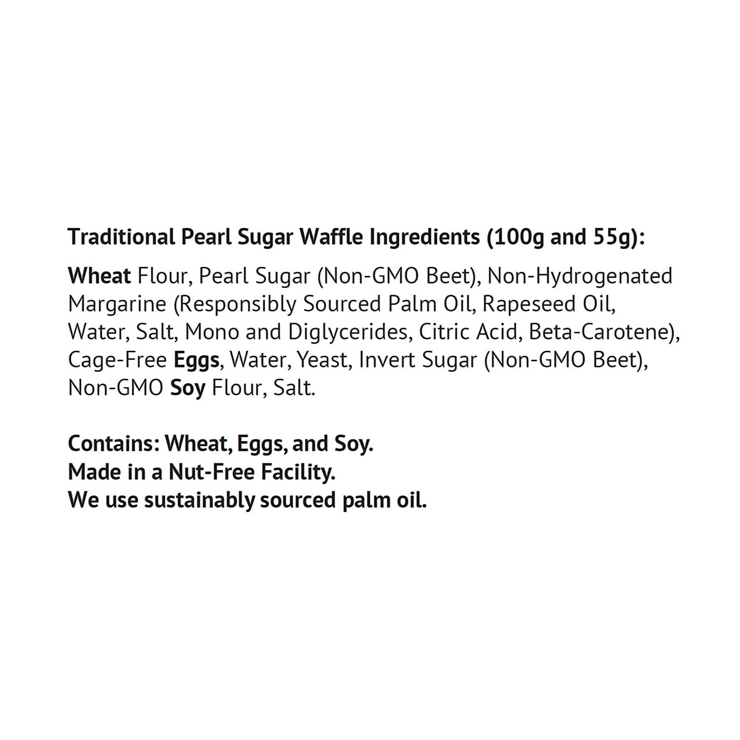 Authentic Imported Belgian Pearl Sugar Waffles - Traditional 24-Pack (55g Each) | Perfect for Breakfast, Brunch & Coffee Time