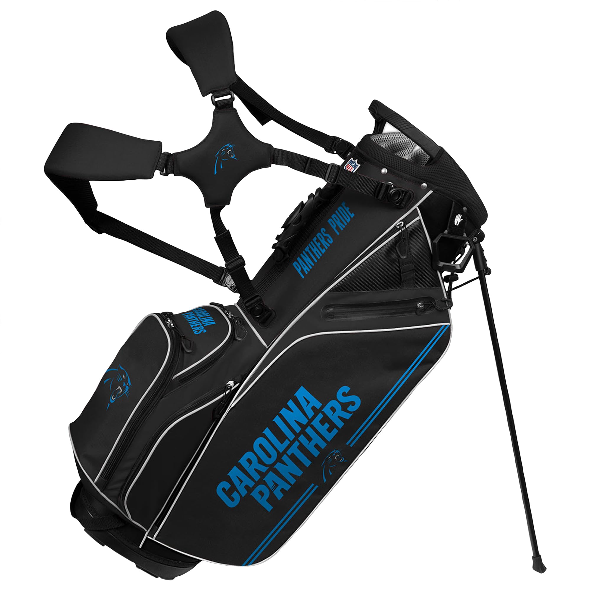 Team Effort Caddie Carry Hybrid Golf Bag - Lightweight Stand Bag for Men & Women - Perfect for Driving Range, Course & Travel