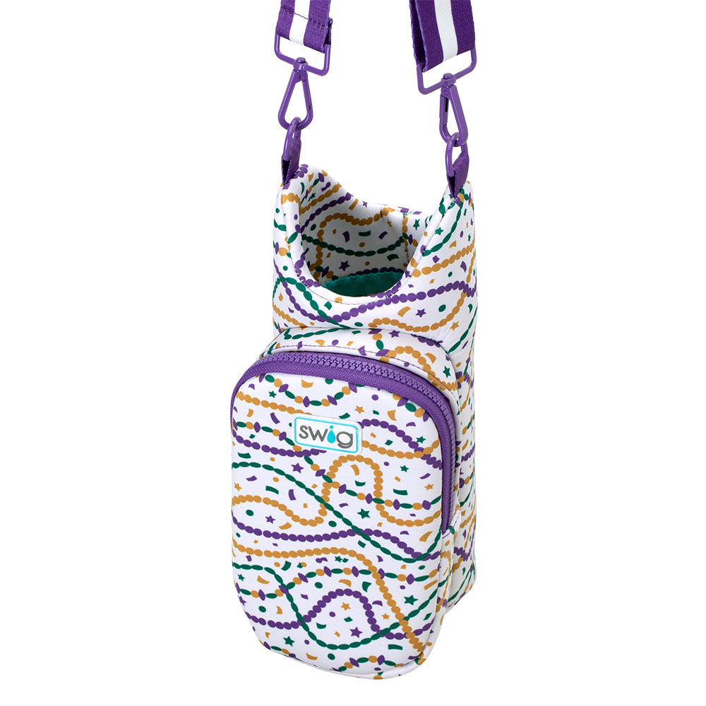 Hey Mister! Insulated Water Bottle Sling - Lightweight & Adjustable Shoulder Strap for Hiking, Gym & Outdoor Activities