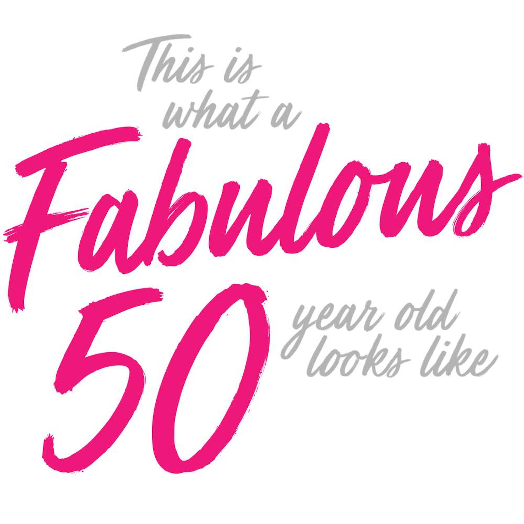 Fabulous And 50 Ceramic Coffee Mug - 11 oz (325 ml) Funny Birthday Gift for Women | Perfect for Coffee, Tea & Hot Drinks at Home or Office