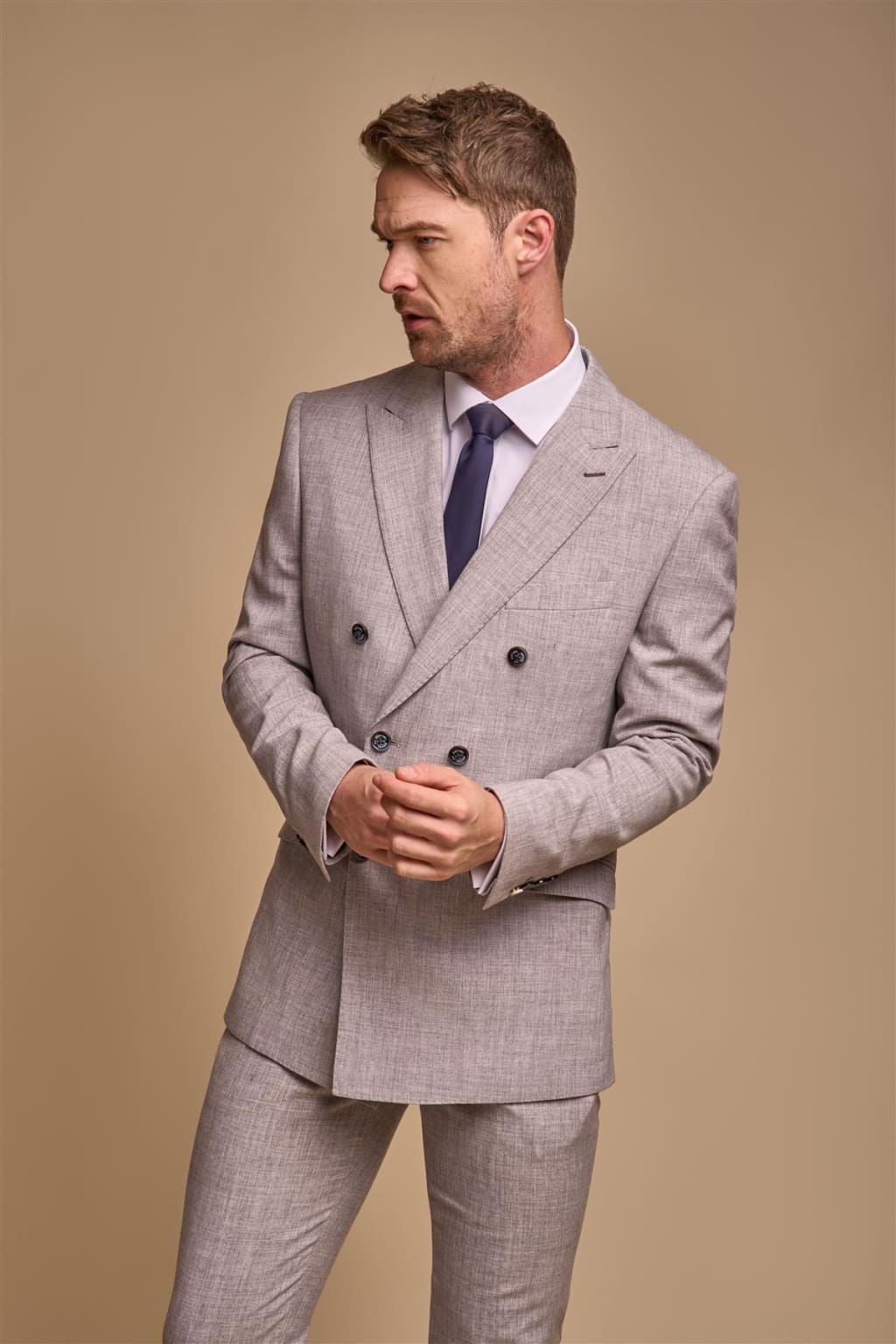 Cavani Tokyo Dove Double Breasted Blazer for Women - Elegant Formal Business Jacket | Perfect for Office Wear, Business Meetings & Special Occasions