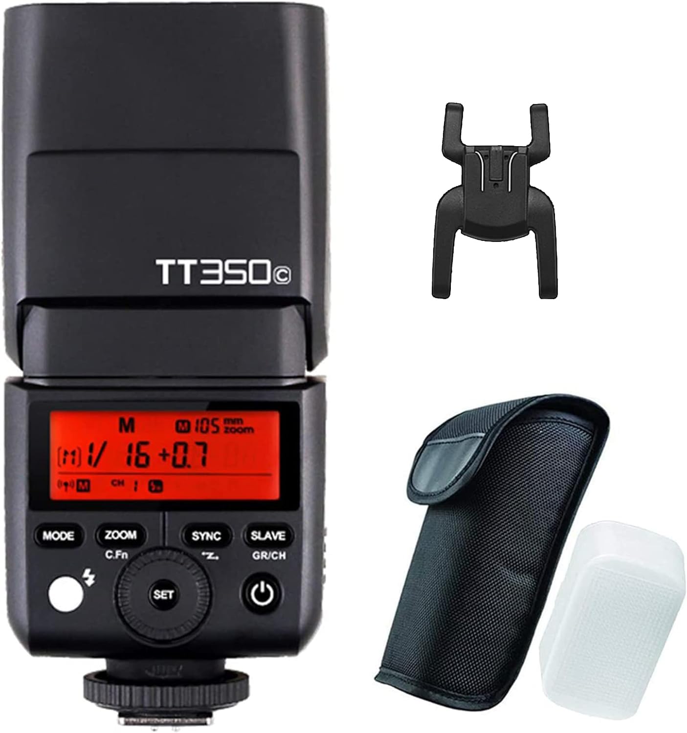 Godox TT350C Mini Thinklite TTL Flash for Canon DSLR & Mirrorless Cameras - Perfect for Wedding, Portrait & Event Photography