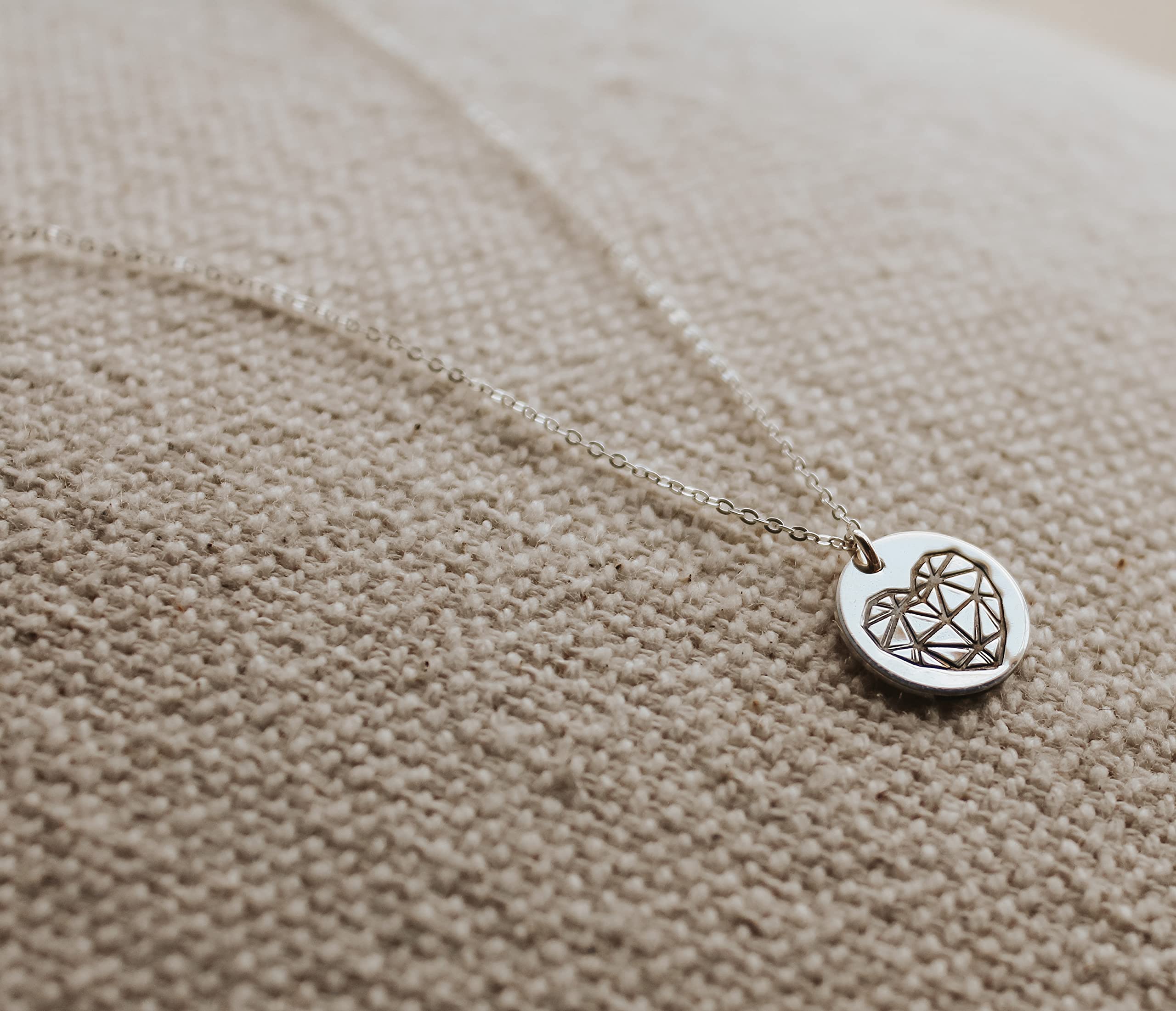 Tribe Necklace Sterling Silver - 'You Are My People' Engraved - Thoughtful Friendship Gift for Women - Bridesmaid Jewelry - Perfect for Weddings, Anniversaries & Everyday Wear