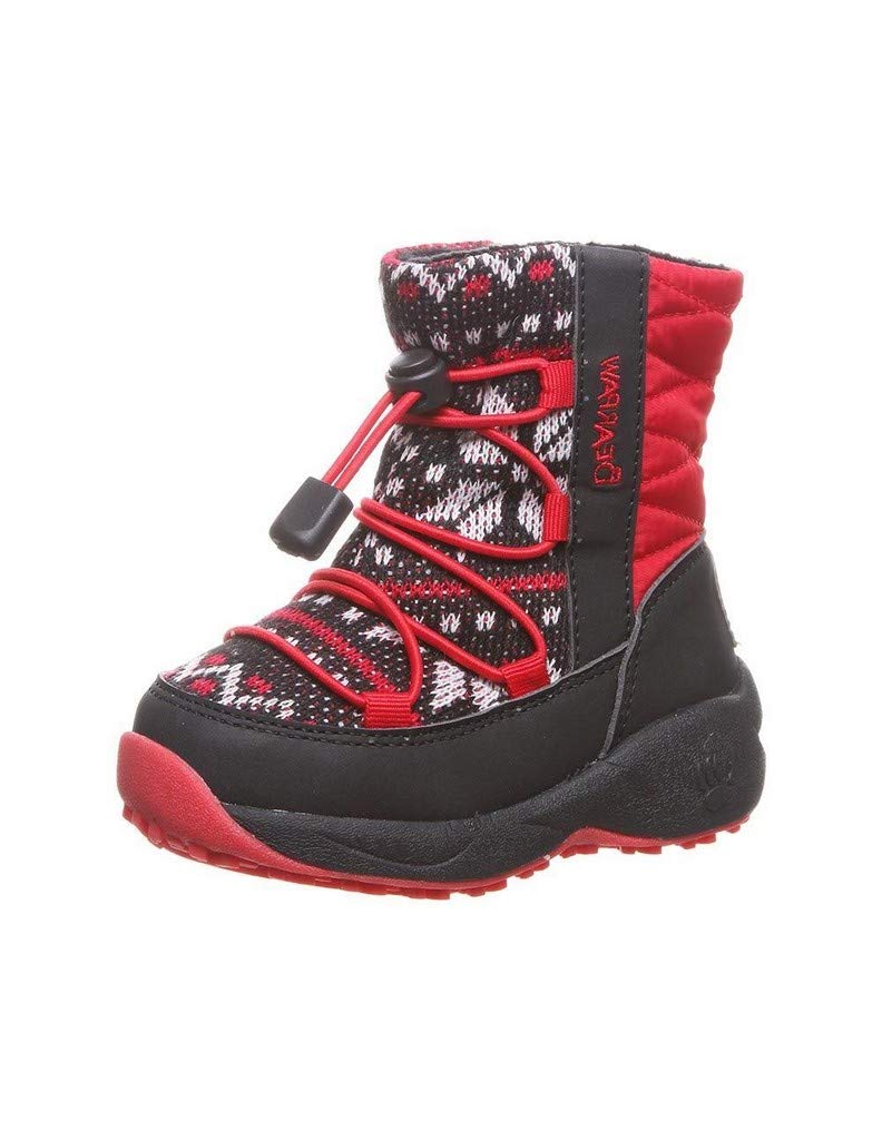 BEARPAW Sadie Kids' Winter Boots for Girls - Warm & Cozy Snow Boots for Toddler & Little Kid - Perfect for Snow Play, School & Outdoor Adventures