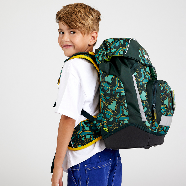 Ergobag Prime School Backpack TriBearatops - Lightweight Durable Kids Backpack for Boys & Girls (2024 New Collection) - Perfect for School, Travel & Daily Use