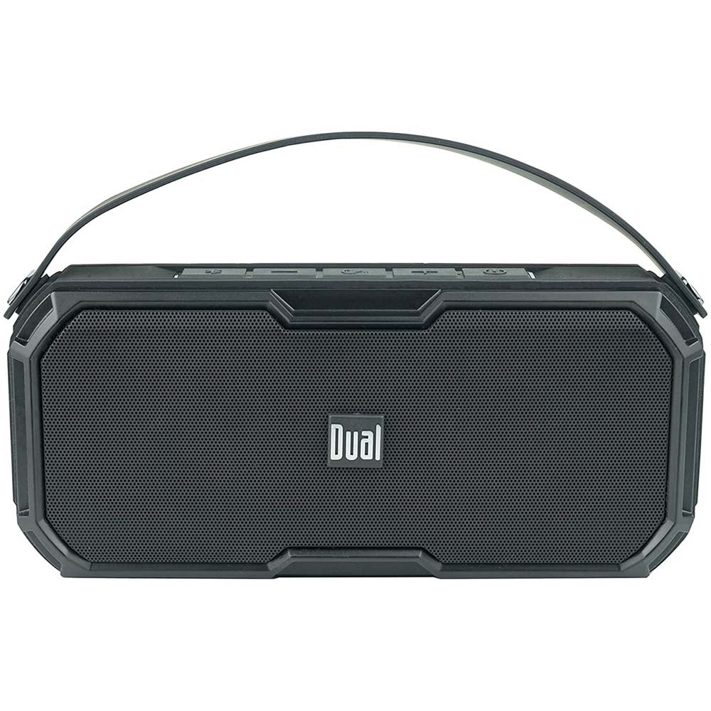 Dual AMBTWS6 True Wireless Portable Bluetooth Speaker - Waterproof Outdoor Speaker for Beach, Pool, Camping & Travel