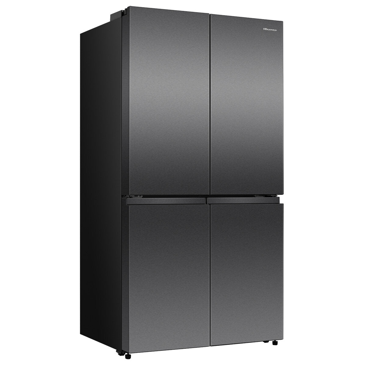 Hisense 647L PureFlex French Door Refrigerator - Dark Stainless Steel HRCD640TB - Energy Efficient Large Capacity Fridge for Modern Kitchen & Family Use