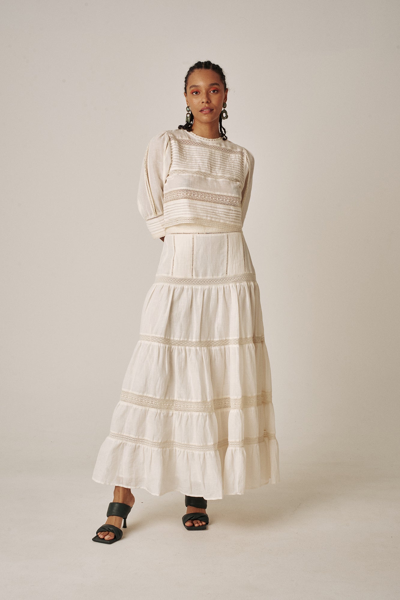 Catalina Skirt - Women's Flowy Midi Skirt with Pockets | Final Sale | Perfect for Summer Outfits, Beach Vacations & Casual Wear