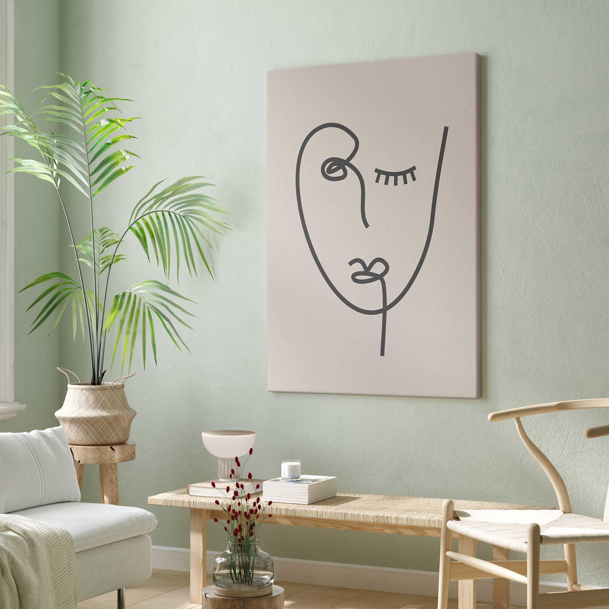Depth & Movement II Abstract Art Painting on Canvas - Modern Wall Decor for Living Room, Bedroom & Office