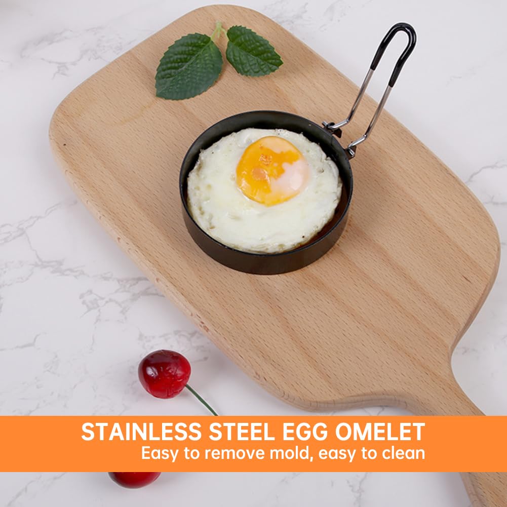 4pcs Nonstick Egg Rings Set - 3.5