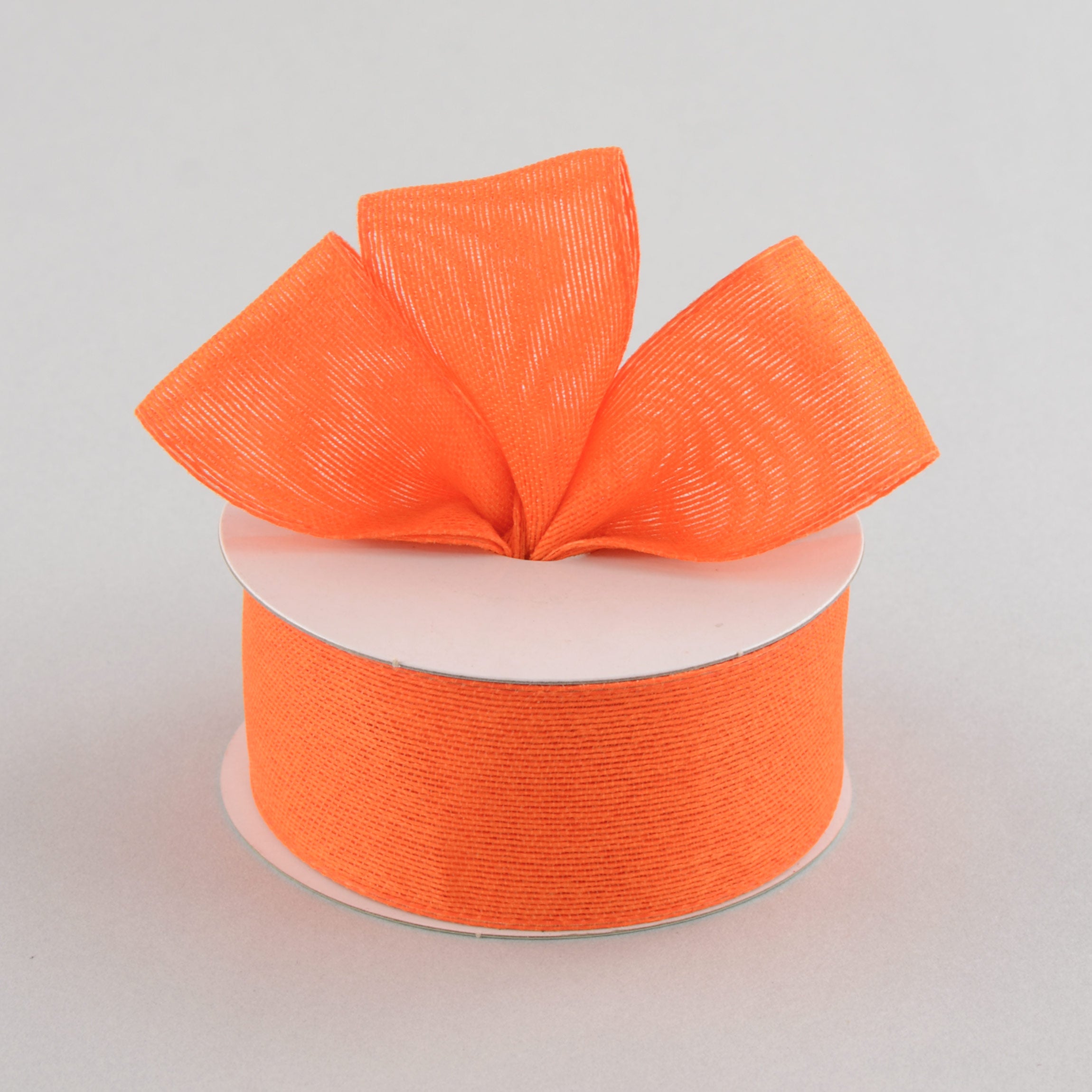 1.5 Inch Classic Faux Jute Ribbon - Orange (10 Yards) for Gift Wrapping, DIY Crafts, Wedding Decorations and Home Decoration