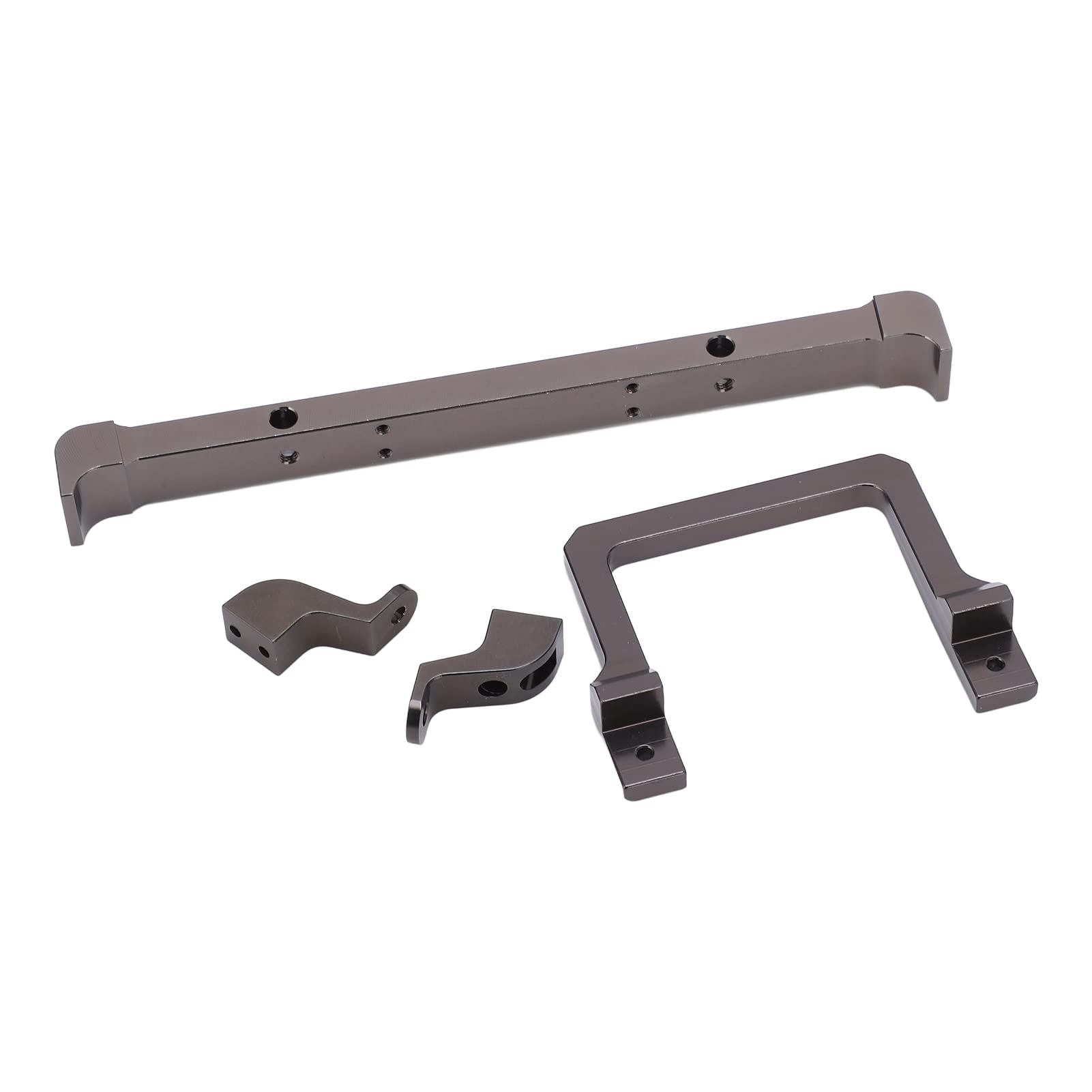 Ufolet Metal Front Bumper for MN D90 99s 1/10 RC Car - Lightweight Titanium Bumper with Enhanced Protection | Perfect for Off-Road RC Crawler & Rock Racing Scenes