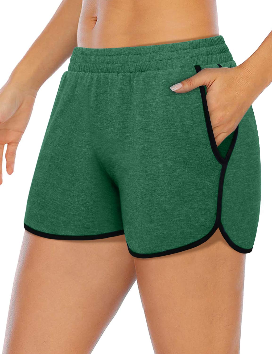 MOQIVGI Women's 2-Piece Workout Set - Yoga Running Activewear with Racerback Tank Top & Shorts for Gym, Lounge & Sleepwear | Comfortable Casual Outfit