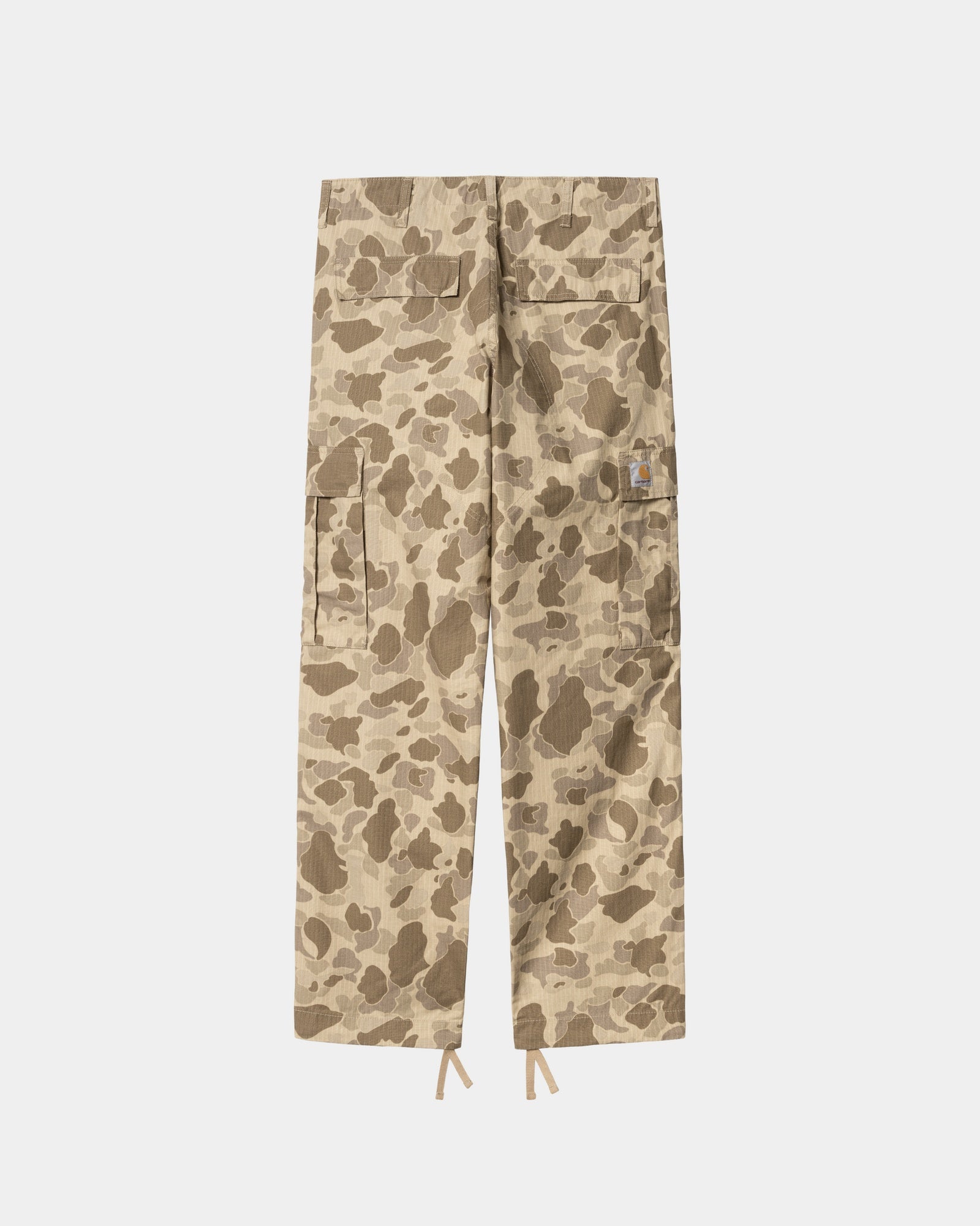 Men's Regular Fit Cargo Pants - Desert Duck Camo Tactical Work Pants for Outdoor Hiking, Camping & Military Style Fashion