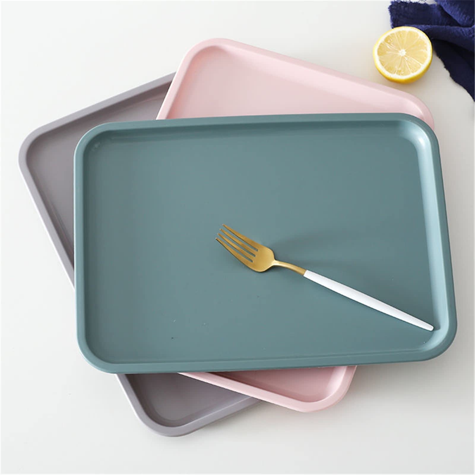 Large Plastic Serving Tray - 18