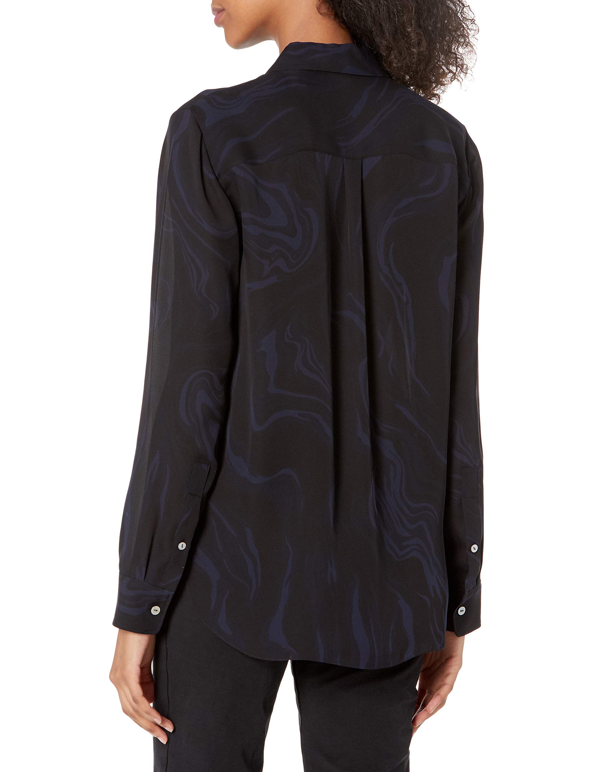 Theory Women's Classic Straight Fit Button-Down Shirt - Office Wear, Business Casual & Everyday Elegance