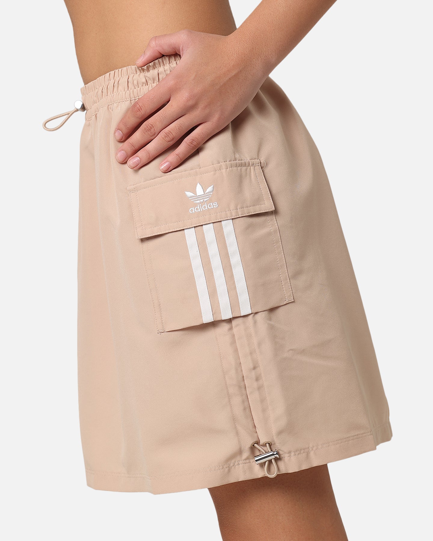 Adidas Women's Cargo Skirt in Magic Beige | Athletic Casual Skirt for Running, Hiking & Streetwear Fashion