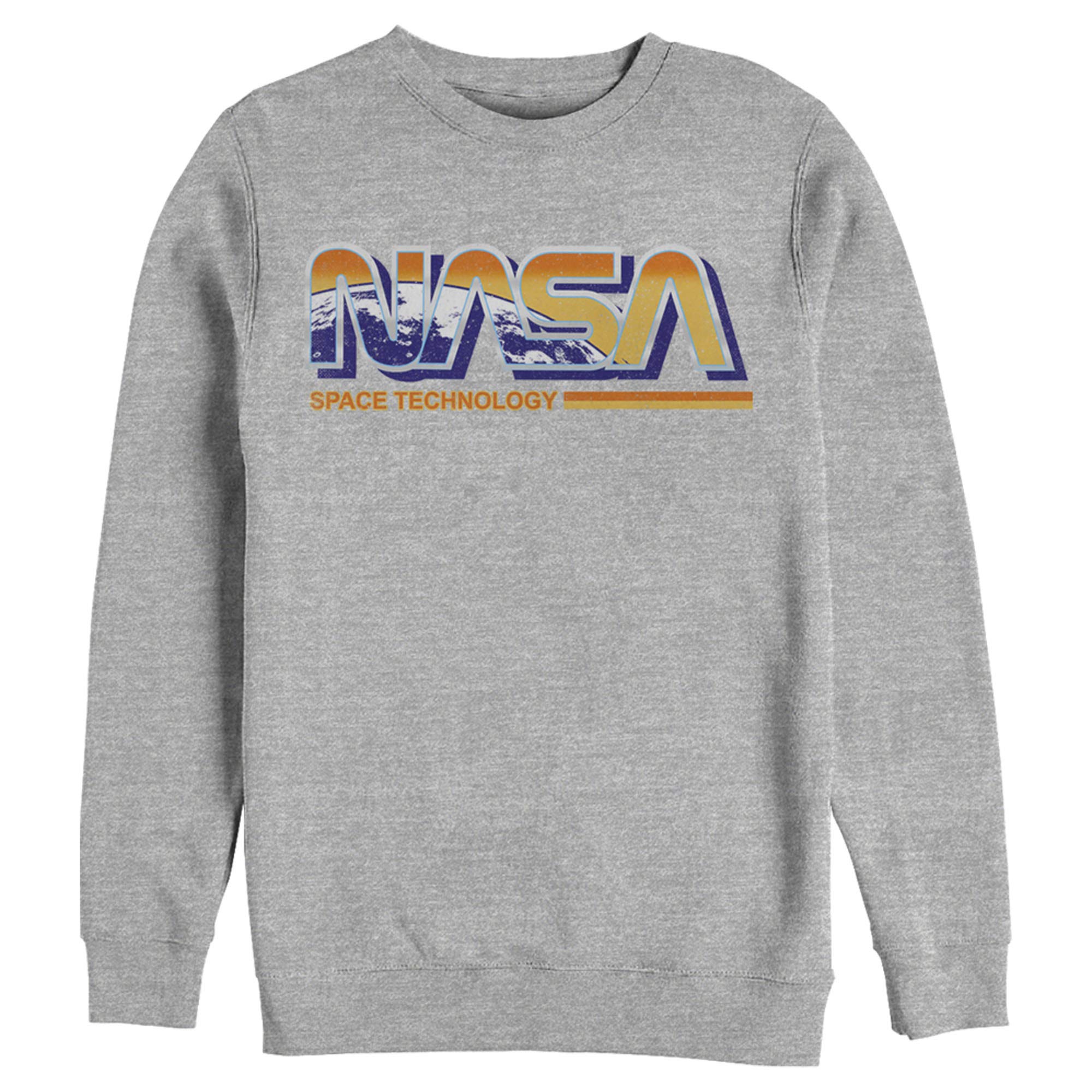 NASA Space Technology Logo Men's Sweatshirt - Comfortable Pullover Hoodie for Casual Wear, Street Style & Everyday Outfits