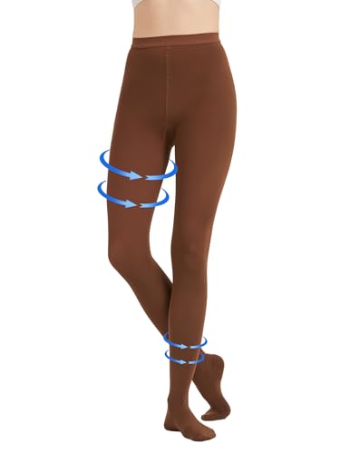 20-30mmhg Close Toe Brown