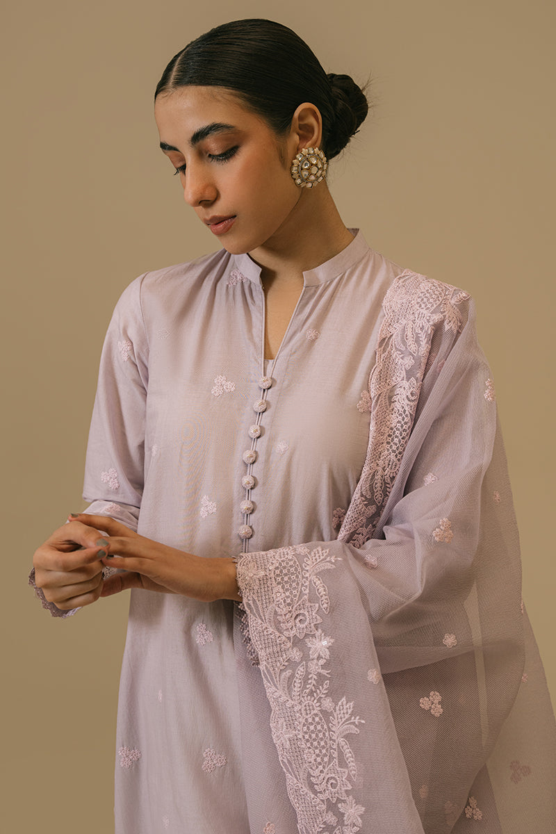 IRIS WHISPER 2-Piece Set (Shirt & Dupatta) - Elegant Indian Ethnic Wear for Women, Perfect for Weddings, Festivals & Special Occasions