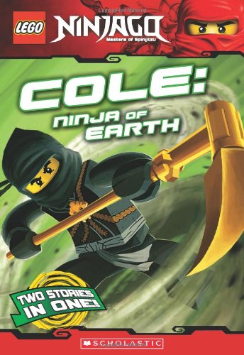 LEGO Ninjago: Cole, Ninja of Earth - Chapter Book for Kids | Adventure Story & Building Toy for Children | Perfect for Playtime & Reading Fun