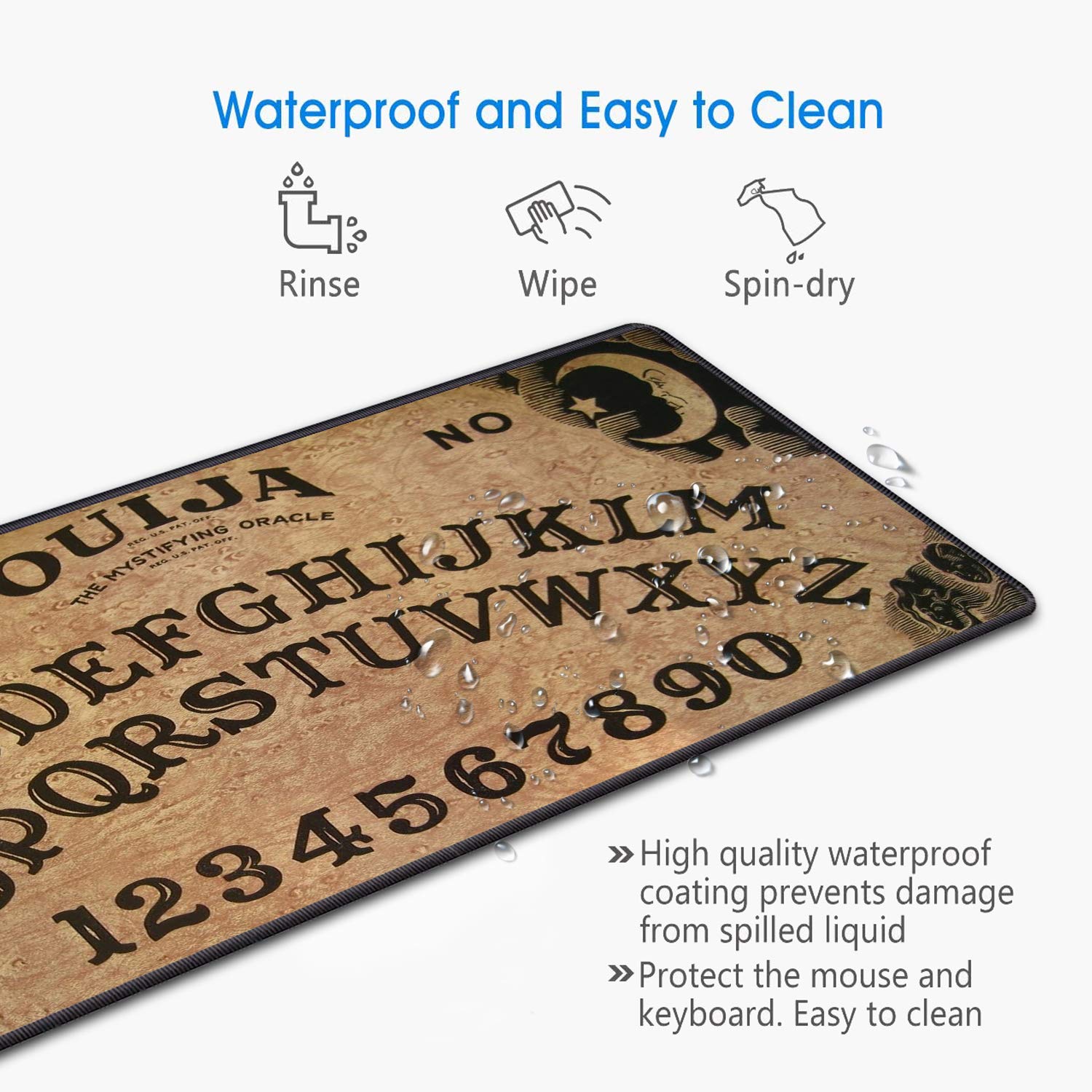 XXL Gaming Mouse Pad with Coasters Set - 31.5