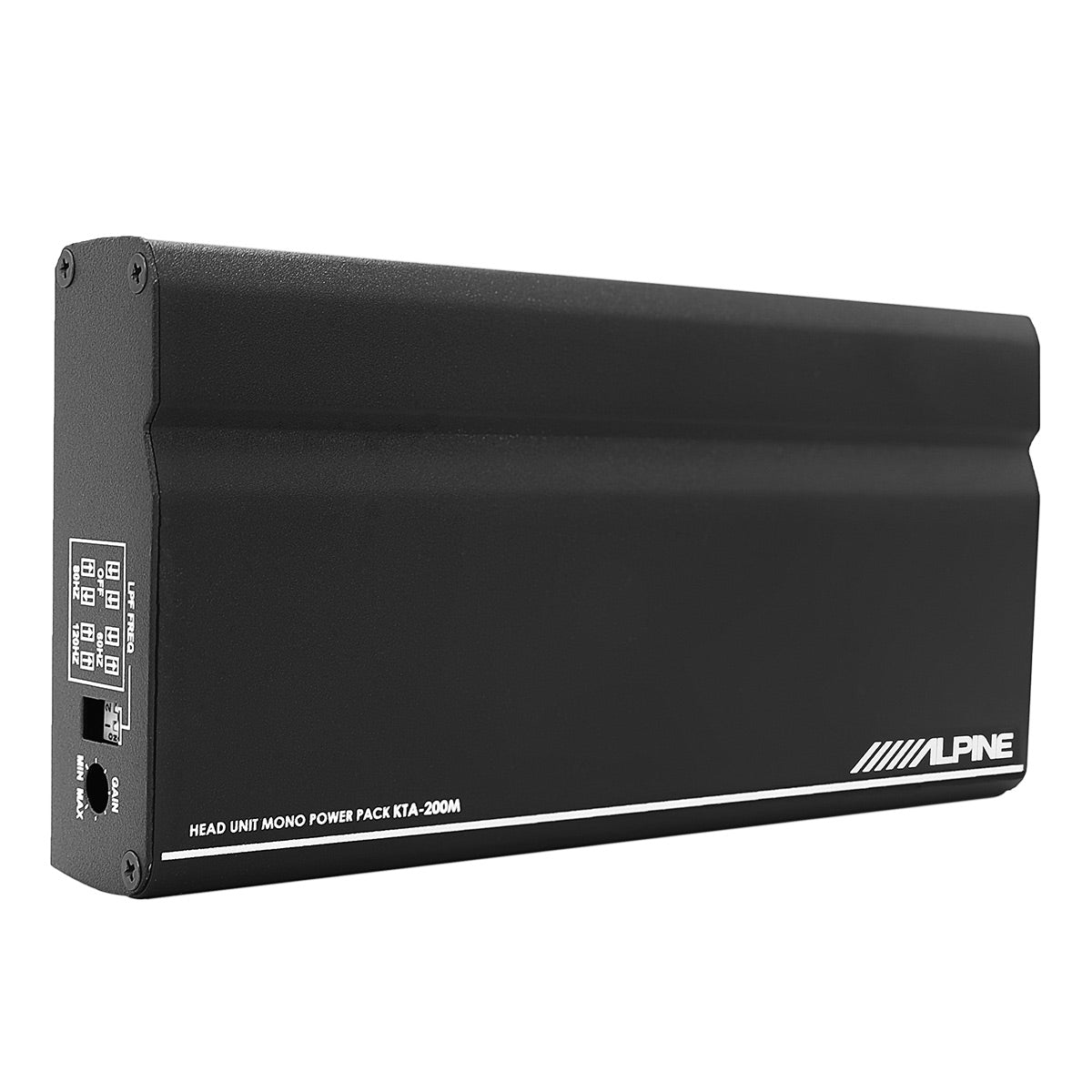 Alpine KTA-200M Mono Power Pack Amplifier - High-Performance Car Audio Amp for Enhanced Bass & Sound Quality | Perfect for Car Audio Systems & Upgrades
