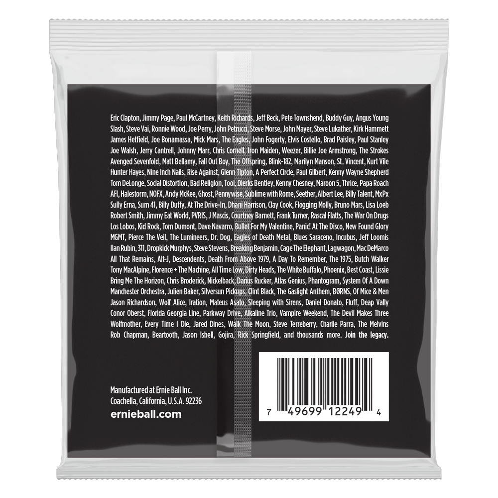 Ernie Ball Extra Slinky Stainless Steel Wound Electric Guitar Strings 8-38 Gauge - Perfect for Rock, Blues & Metal Guitarists | Studio & Live Performance